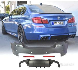 PARAURTI POSTERIORE BMW F10 10-13 LOOK M PDC