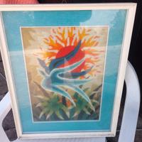 Quadro vintage "mezzo punto"