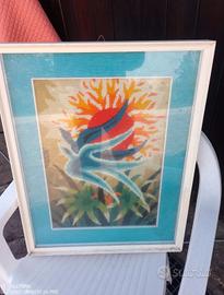 Quadro vintage "mezzo punto"