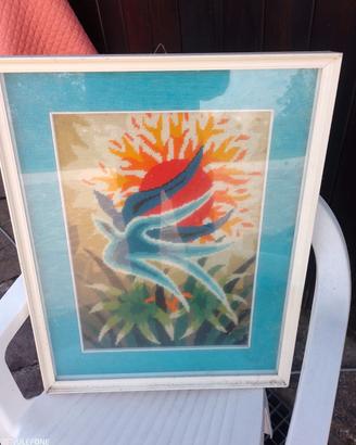 Quadro vintage "mezzo punto"