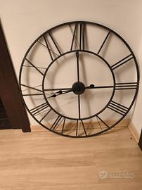 orologio Maison du Monde 80cm industriale 