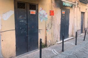 Portici zona centrale con grande affluenza di per