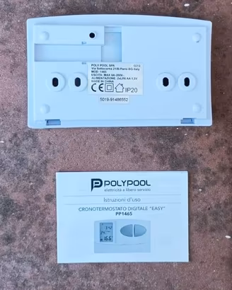 Cronotermostato digitale Poly Pool PP1465 "EASY"