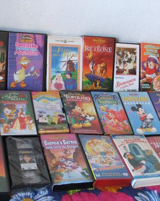 Film vhs cartoni animati