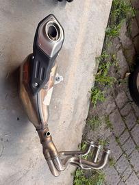 Scarico originale Yamaha MT09 2017-2020