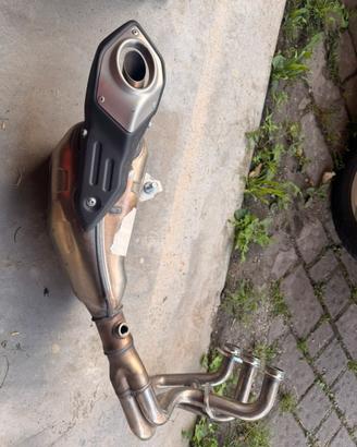 Scarico originale Yamaha MT09 2017-2020