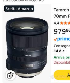 Tamron 24-70 g2 per nikon