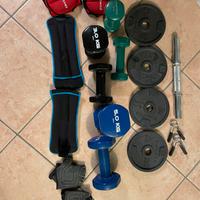 Set pesi da palestra