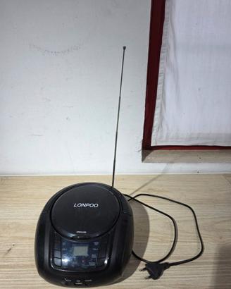 Lettore CD Portatile LONPOO Boombox