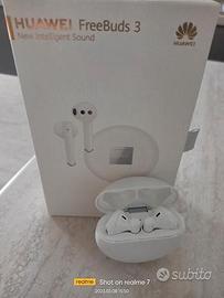 Cuffiette Huawei FreeBuds 3 bianco