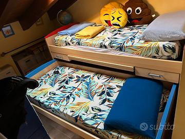 Letto a ponte