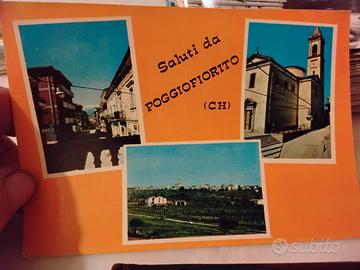 cartolina saluti da poggiofiorito 