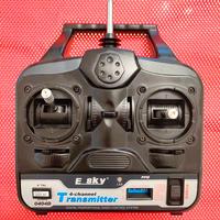 Radiocomando E sky 0404D 4 canali 35Mhz modellismo