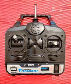 Radiocomando E sky 0404D 4 canali 35Mhz modellismo