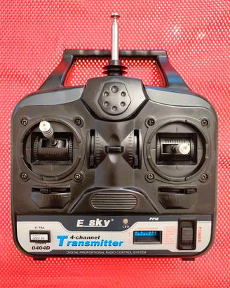 Radiocomando E sky 0404D 4 canali 35Mhz modellismo