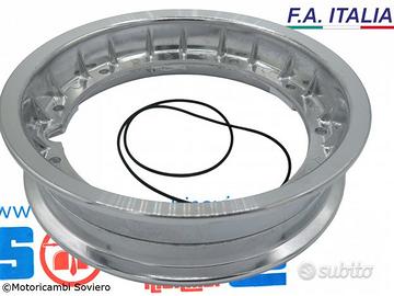 Cerchio Tubeless Cromato Scomponibile Vespa 50