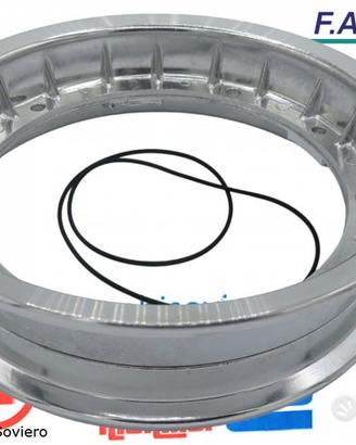 Cerchio Tubeless Cromato Scomponibile Vespa 50