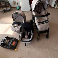 Trio passeggino completo peg perego
