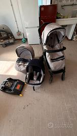 Trio passeggino completo peg perego