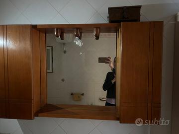 Set bagno con specchio