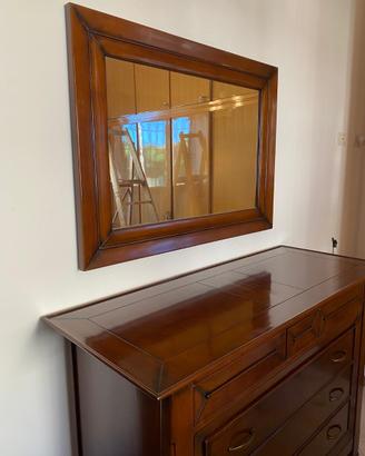 Le Fablier - comò, coppia di comodini e specchio