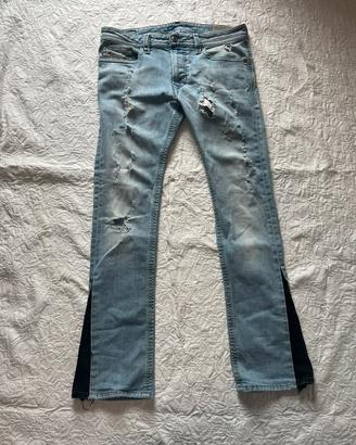 jeans diesel flared