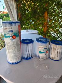 Lotto 5 filtri piscina Bestway flowclear Tipo II