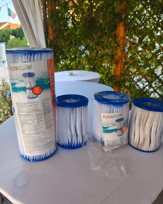 Lotto 5 filtri piscina Bestway flowclear Tipo II