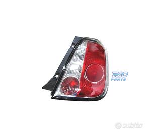 FANALE DESTRO PER FIAT 500 07-14 CERCHIO NERO