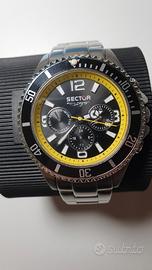 Orologio sector no limits uomo acciaio 10 ATM 