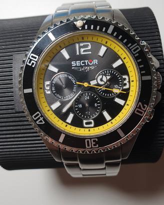 Orologio sector no limits uomo acciaio 10 ATM 