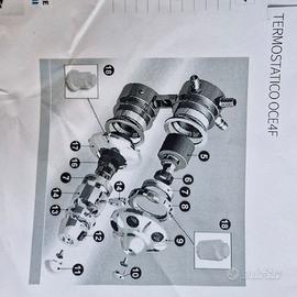 Manopola cabina doccia Novellini mix termostatico