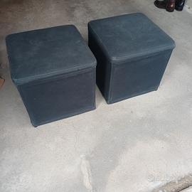 Coppia Pouf Contenitori IKEA BOSNÄS – Fodera Lavab