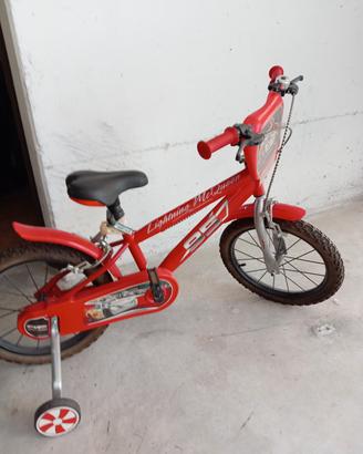 bici con rotelle cars