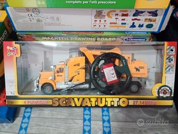 camion con escavatore 