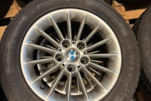 Cerchi Bmw 16 + pneumatici 225/55 r16 m+s neve