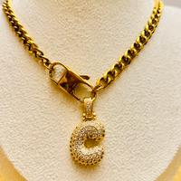 Collana con iniziale