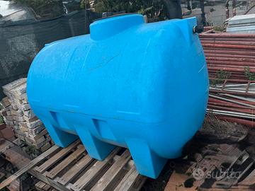 Serbatoio orizzontale cilindrico