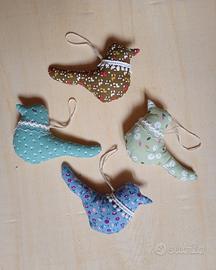 Set uccellini decorativi 