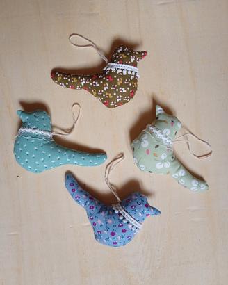 Set uccellini decorativi 
