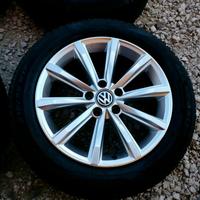 cerchi e gomme nuove 17 originali vw