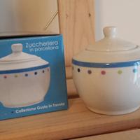zuccheriera in porcellana