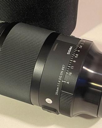 Sigma 35mm f/1.4 DG DN Art per Sony E