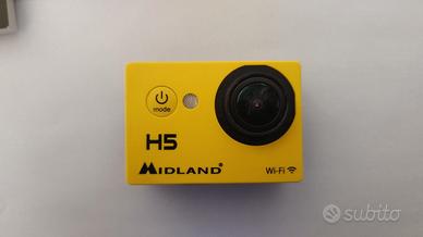 🎥 Action Cam Midland H5 FHD + WiFi + 20 accessori