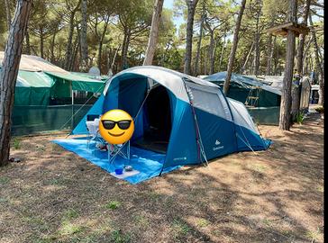 Tenda campeggio ARPENAZ 5.2 FRESH&BLACK