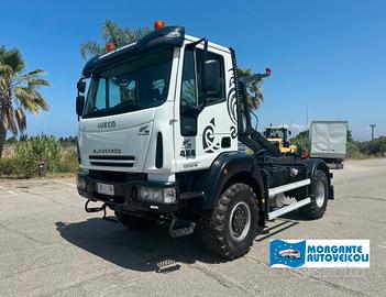 Iveco Eurocargo 100 E 18 K 4x4 con gancio scarrabi