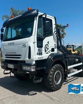 Iveco Eurocargo 100 E 18 K 4x4 con gancio scarrabi