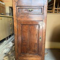 Comodino antico (Italia sett.) x 2, 1850-80 ca.