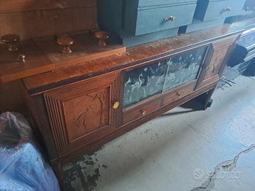 Credenza bassa vintage anni '50