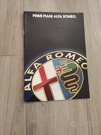 depliant primi piani alfa romeo originale vintage 